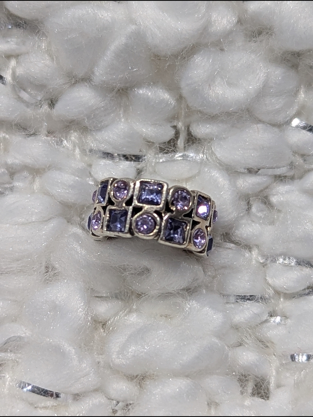 Chamilia Stepping Stones charm bead 925 sterling silver Swarovski